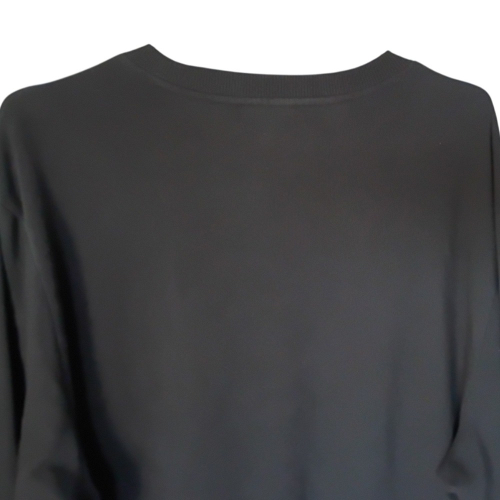True Religion Men's XL Black Gold Horseshoe Pullover Hoodie Sweatshirt Gold Logo - Picture 7 of 10